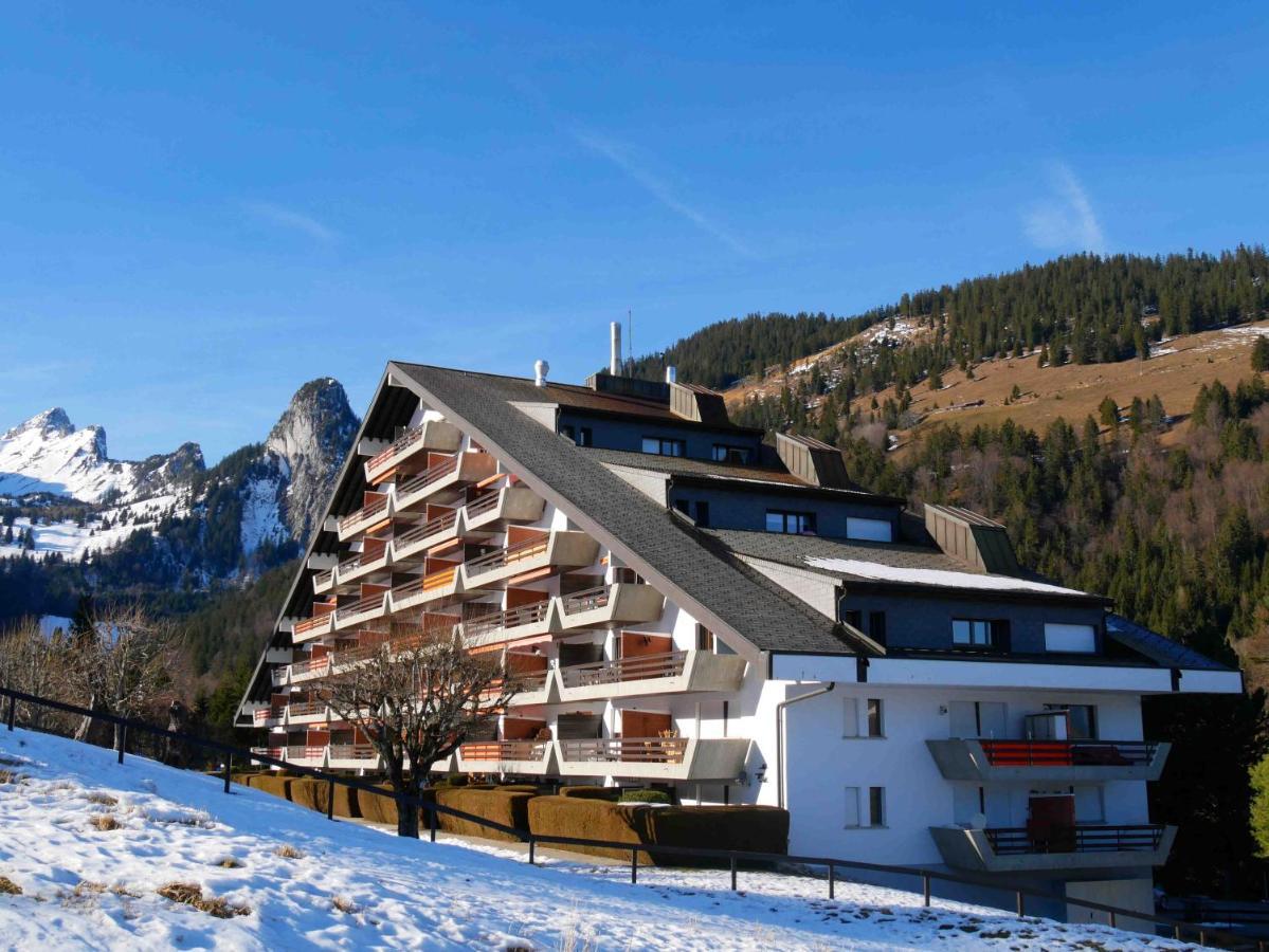 Romantic Chalet-Style Flat With Mountain View Torgon Экстерьер фото