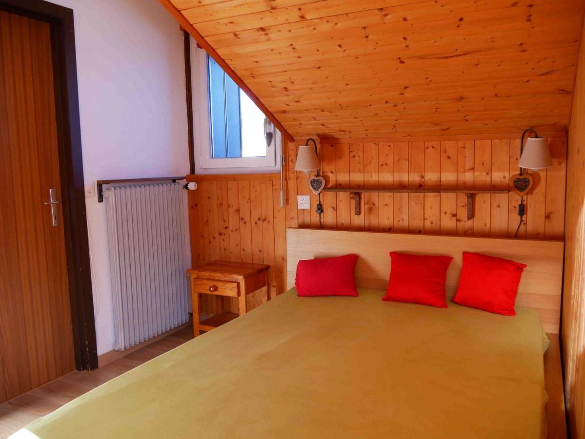 Romantic Chalet-Style Flat With Mountain View Torgon Экстерьер фото