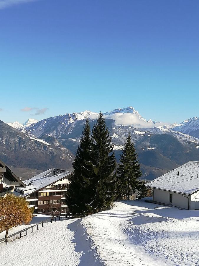 Romantic Chalet-Style Flat With Mountain View Torgon Экстерьер фото